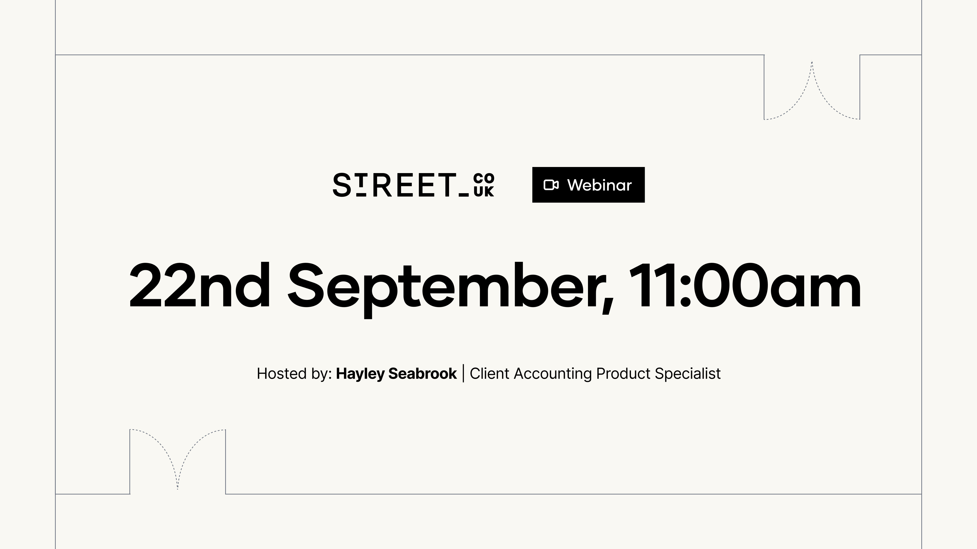Street Webinar - Client Accounting