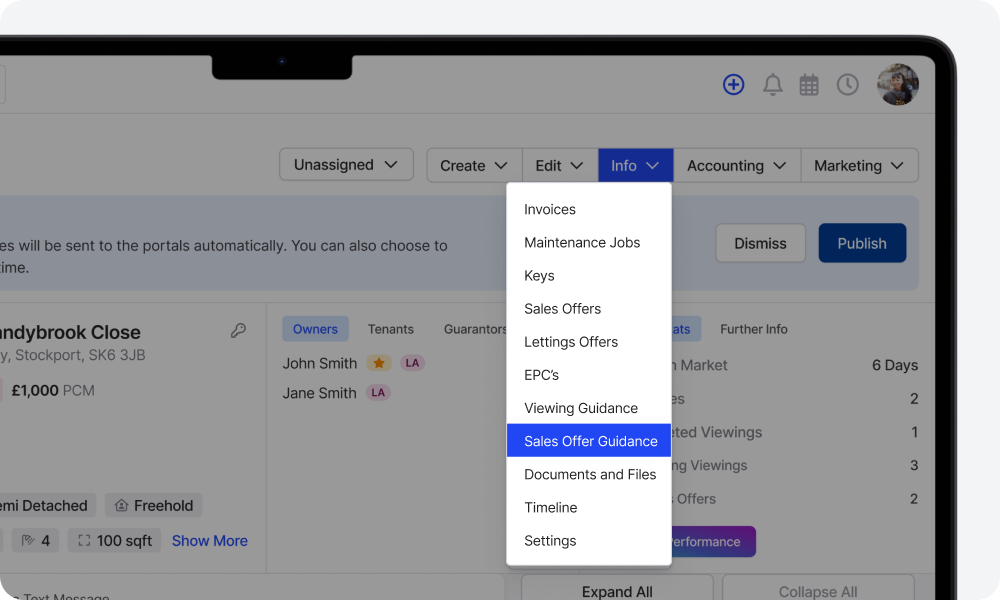 Sales offers with more context
