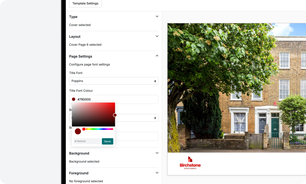 Customise your collateral