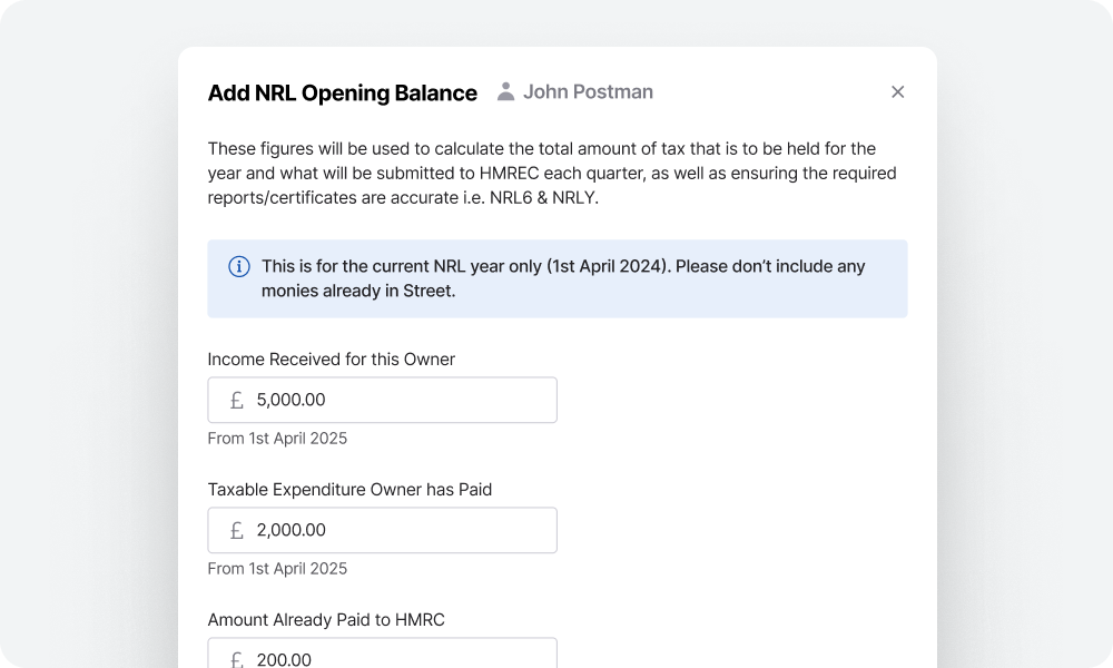 Stay accurate with editable NRL balances