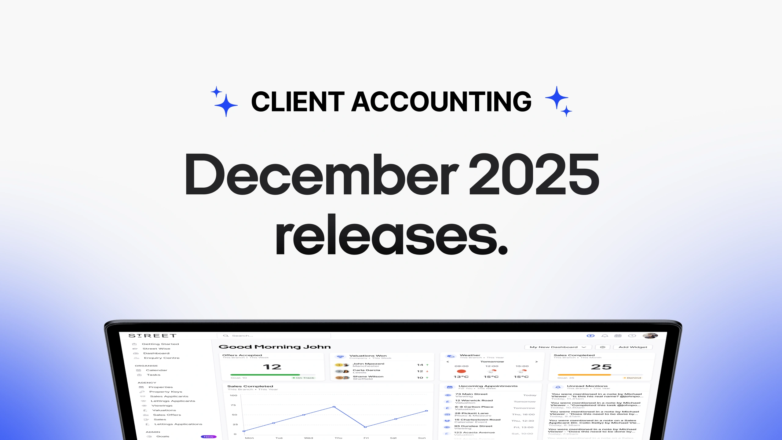 Client Accounting December Updates