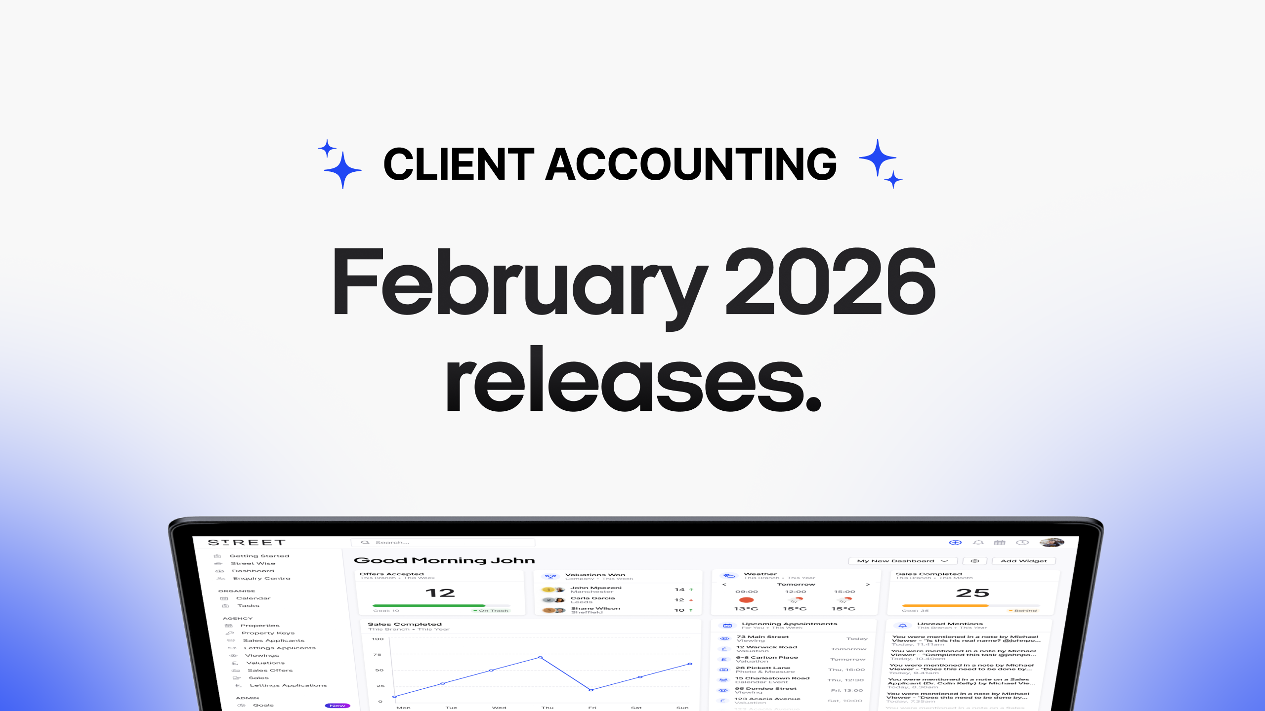 Client Accounting February Updates