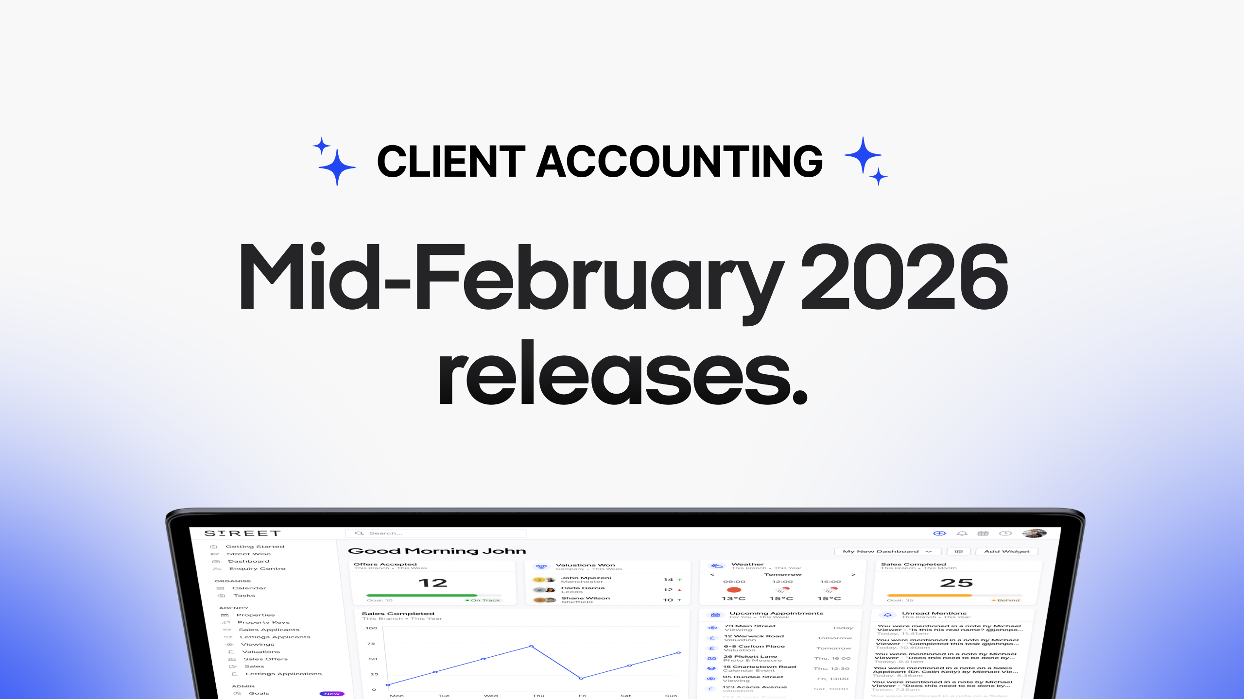 Client Accounting Mid-February Updates