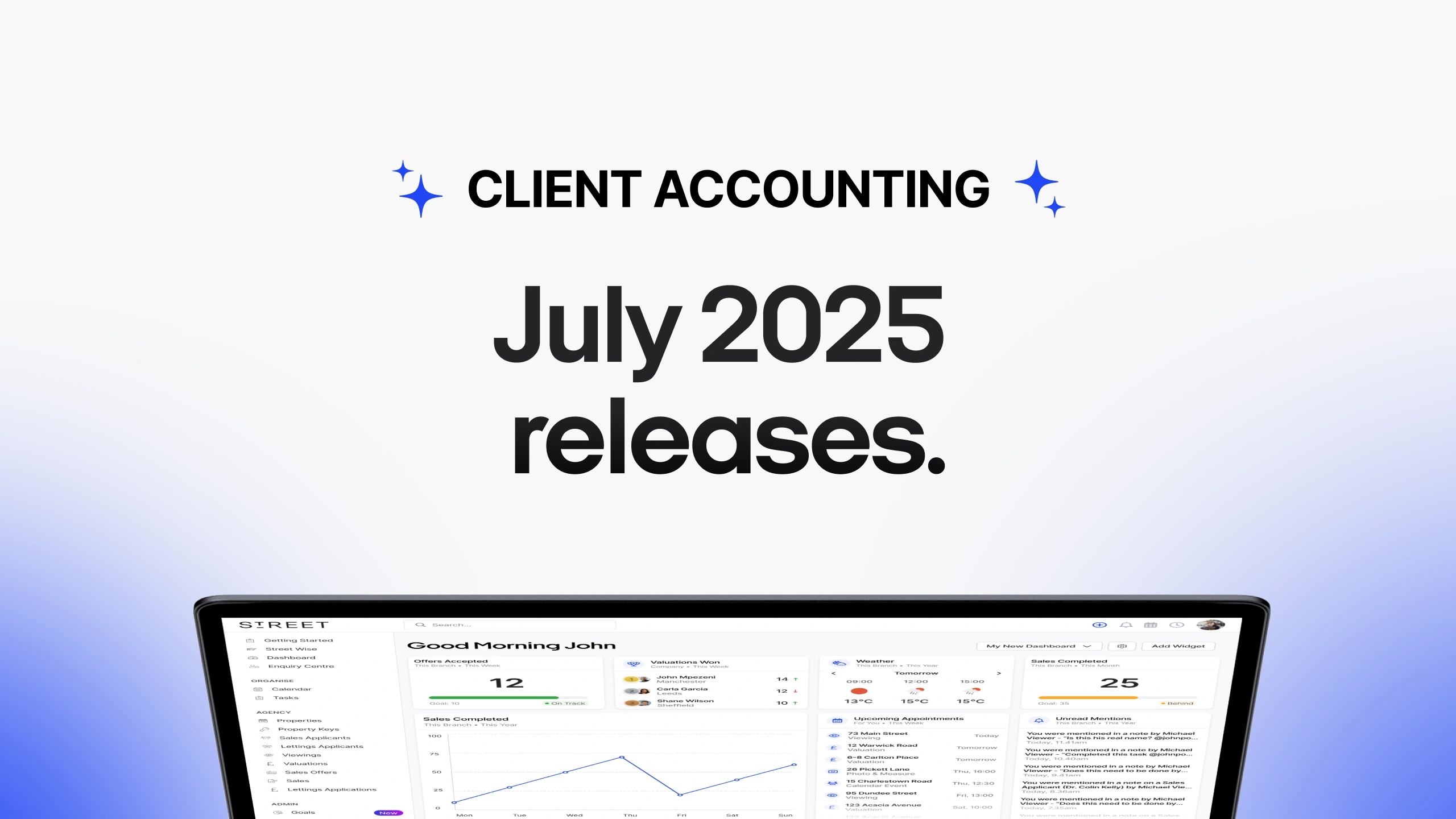 Client Accounting Mid-July Updates