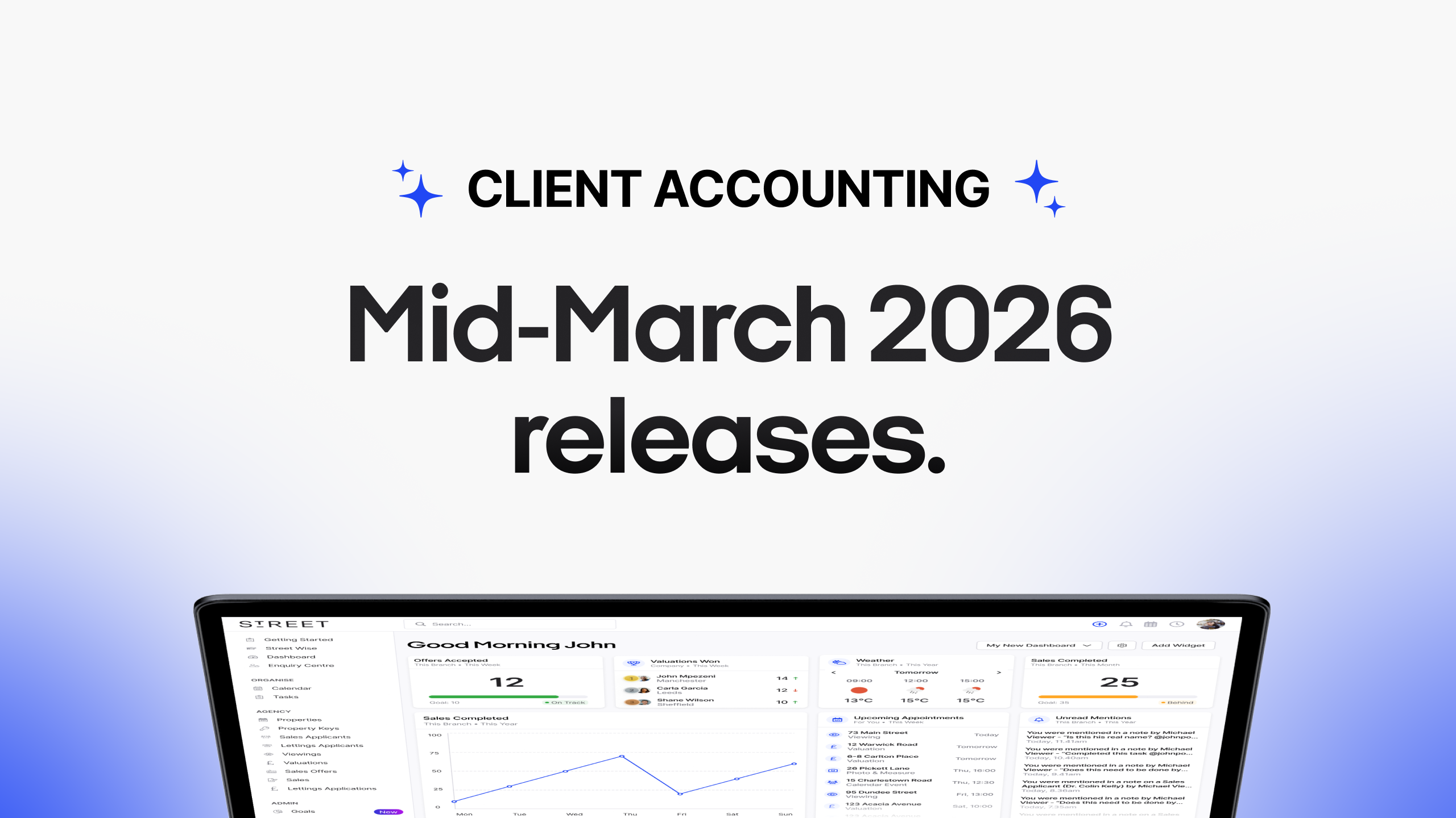 Client Accounting Mid-March Updates