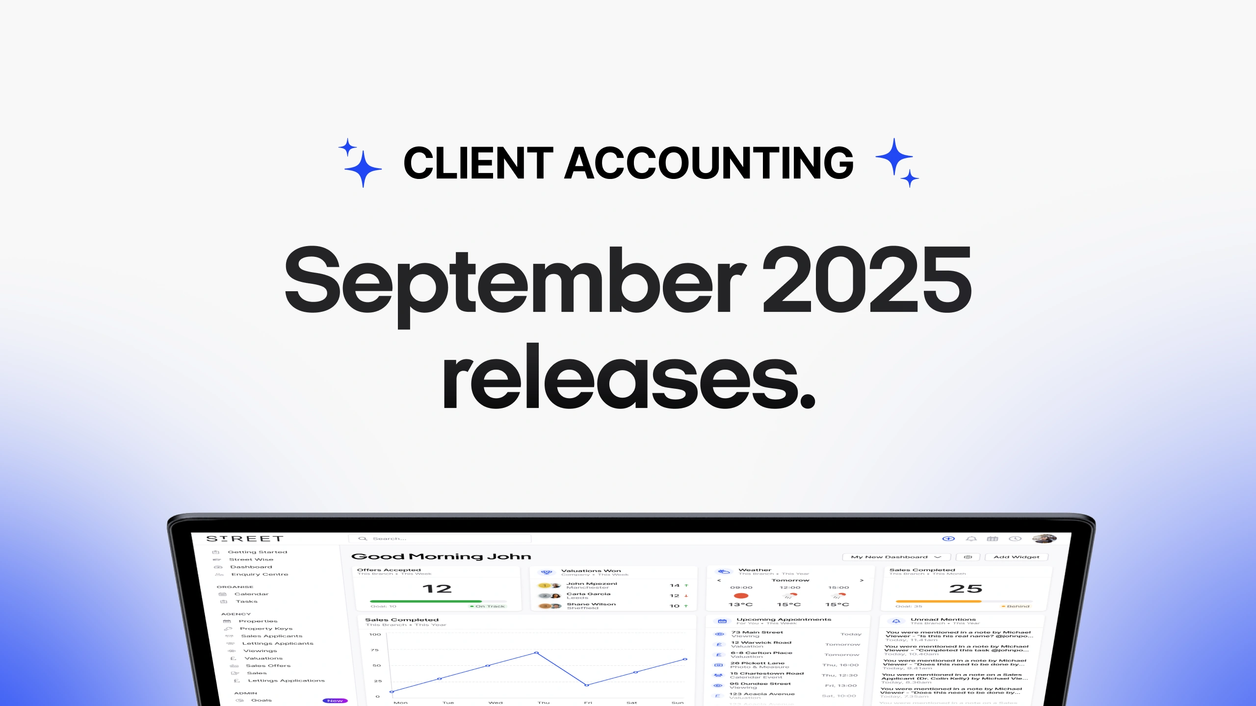 Client Accounting September Updates