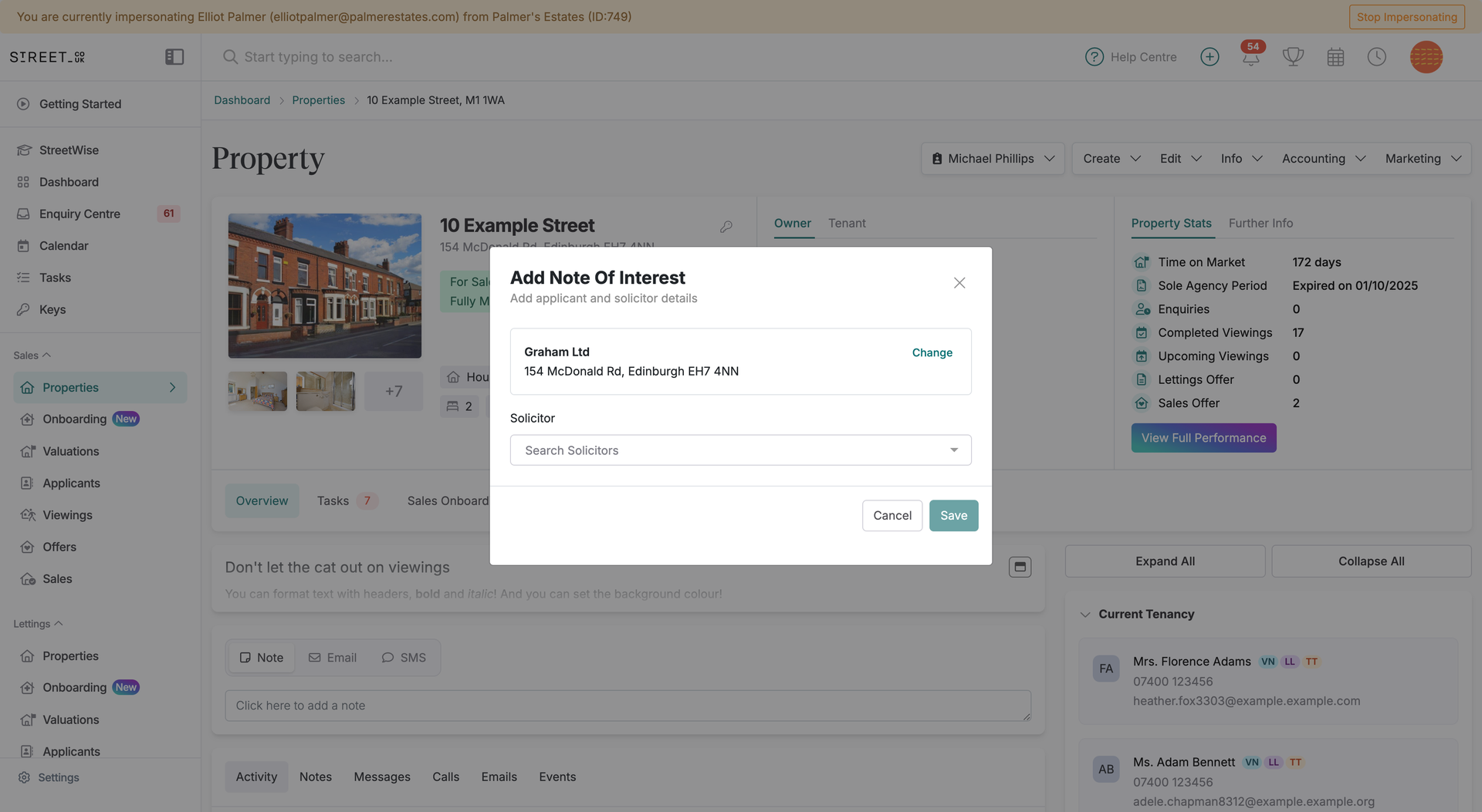 Manage Notes of Interest with ease