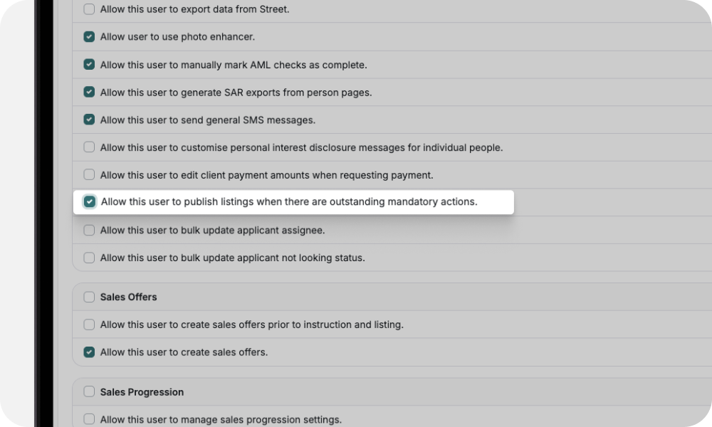 More control over when listings go live