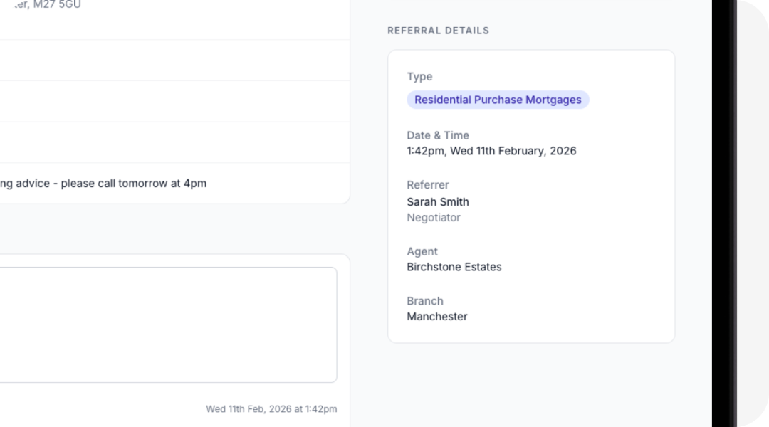 Even more referral context right from the start