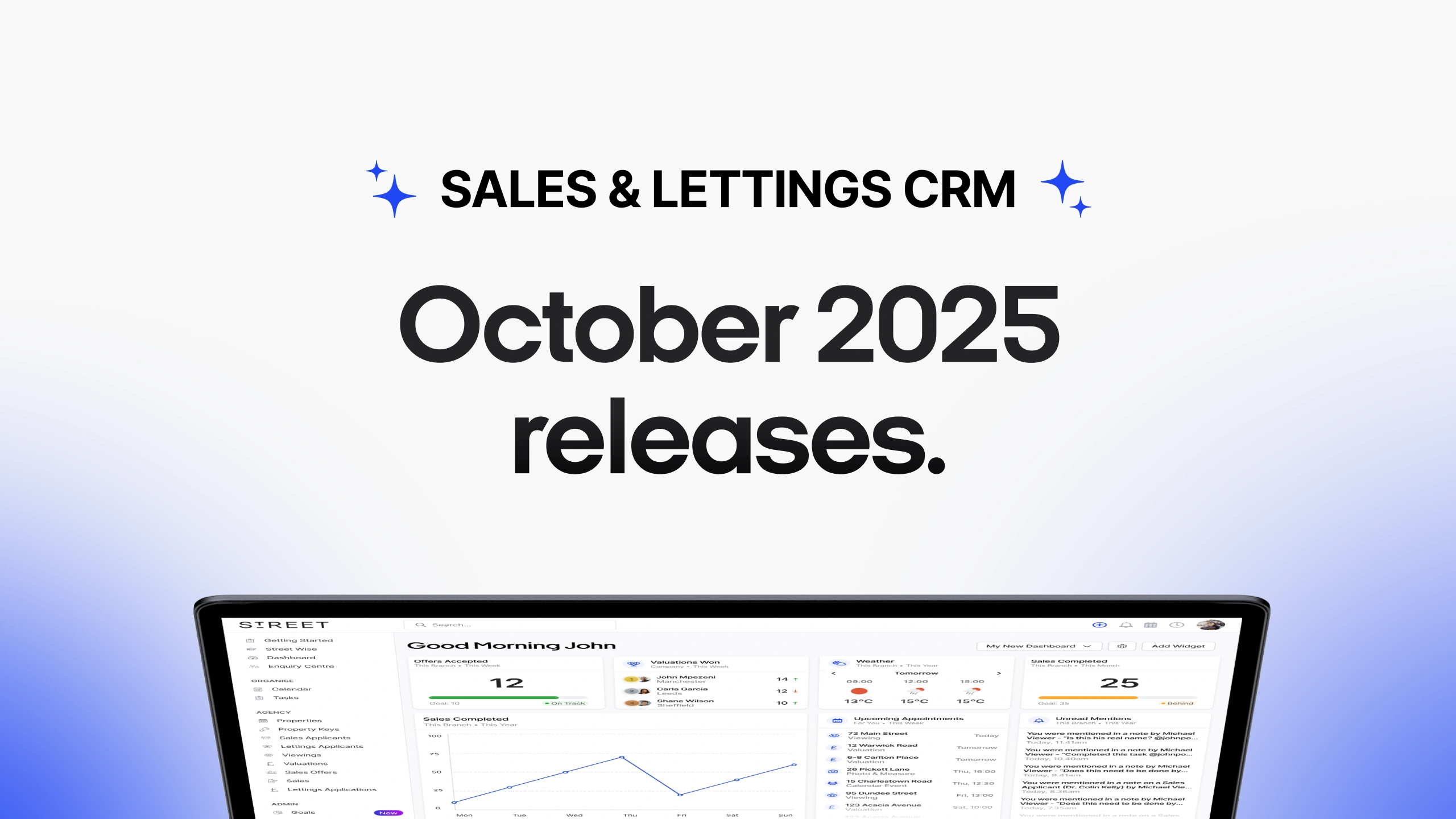 Sales & Lettings October Updates