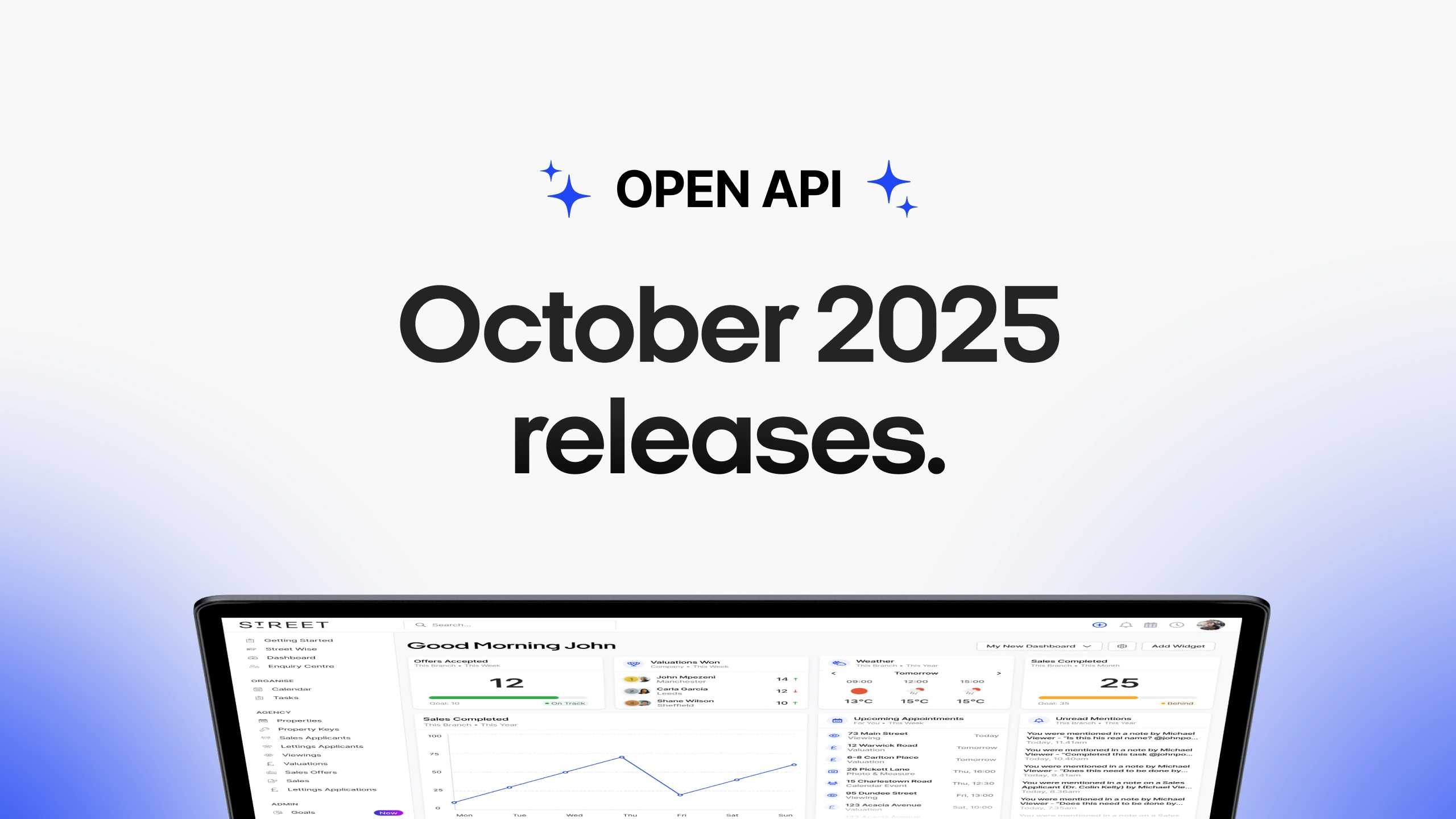 Open API task access for deeper automation.