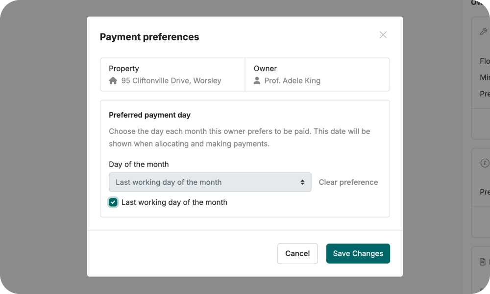 Every landlord paid on their day, every time