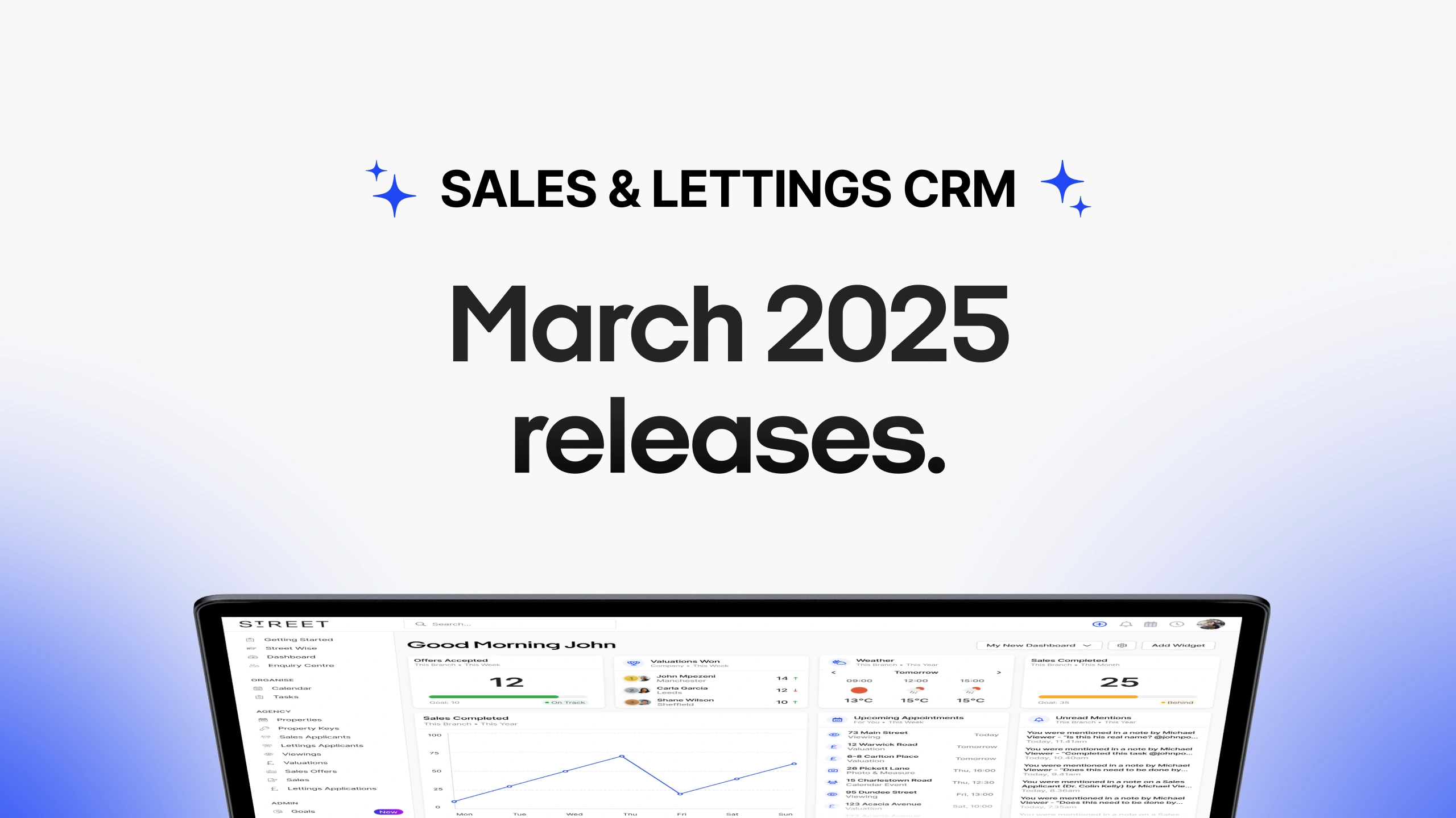 Sales & Lettings March Updates