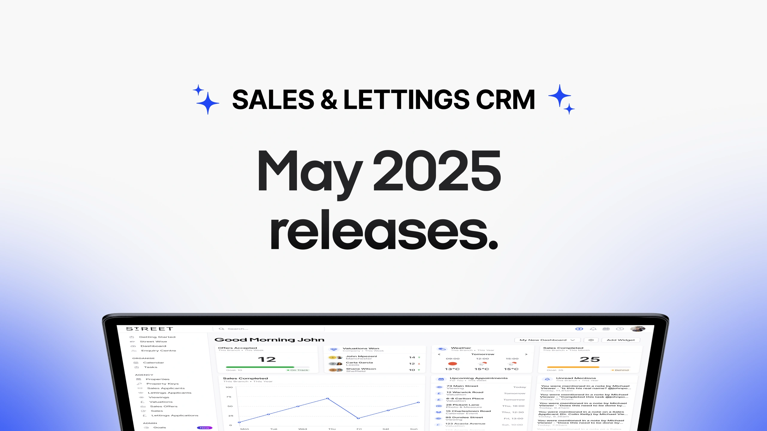 Sales & Lettings May Updates