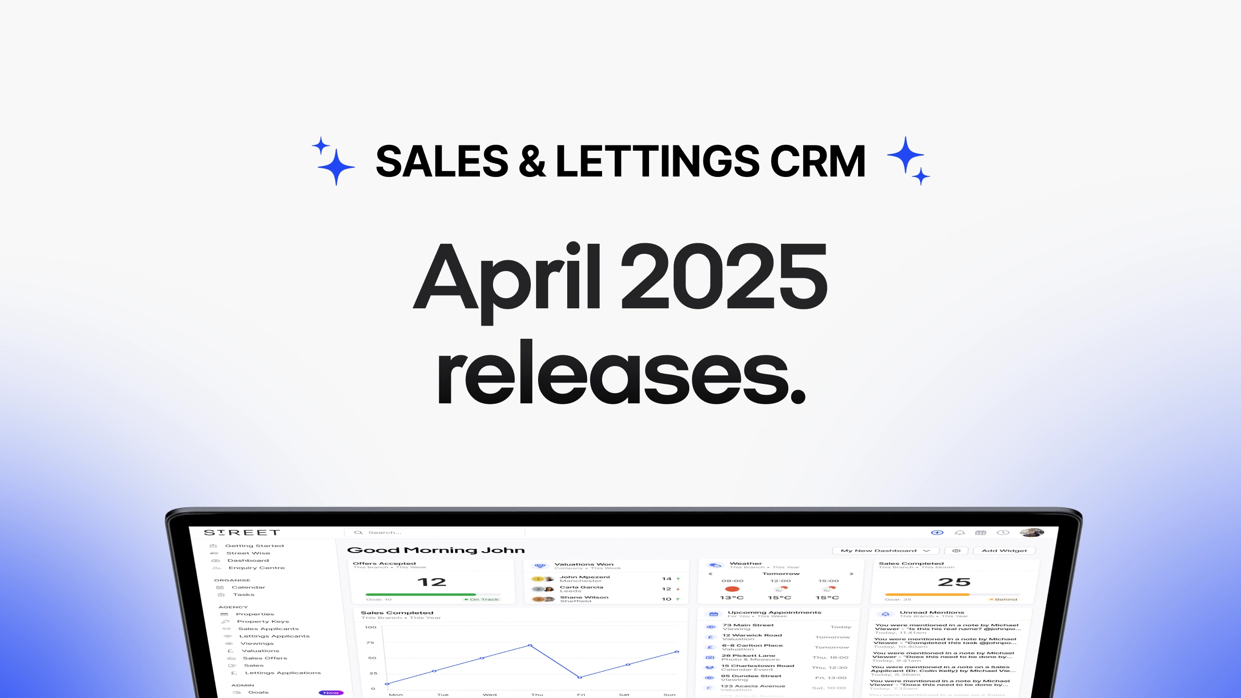 Sales & Lettings Mid-April Updates