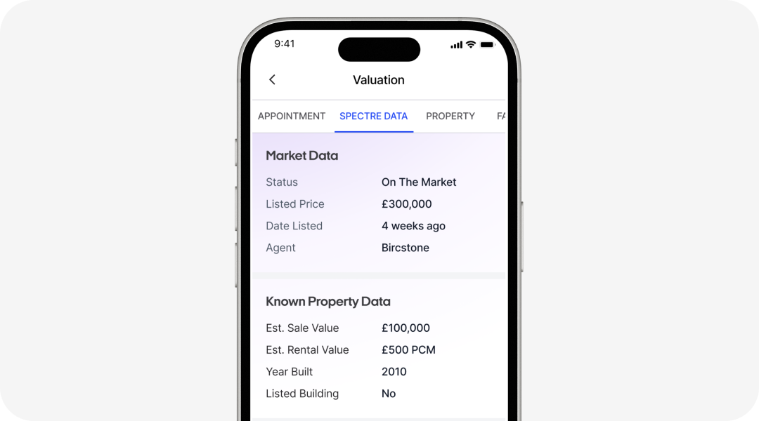 Spectre data gets a new look