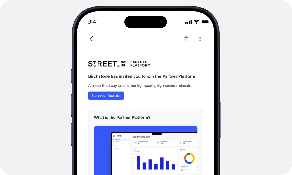 Start earning faster with automated broker onboarding.