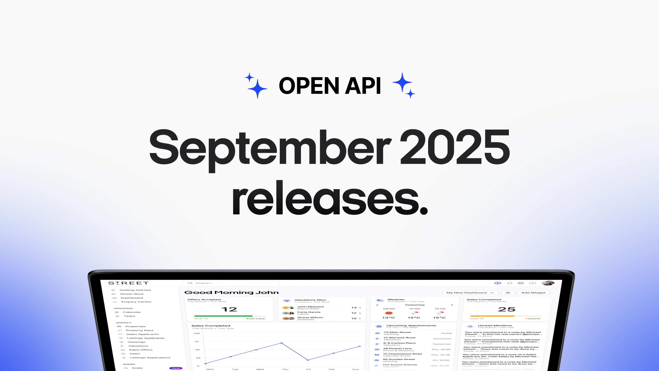 Sync photos, floorplans and virtual tours via Open API