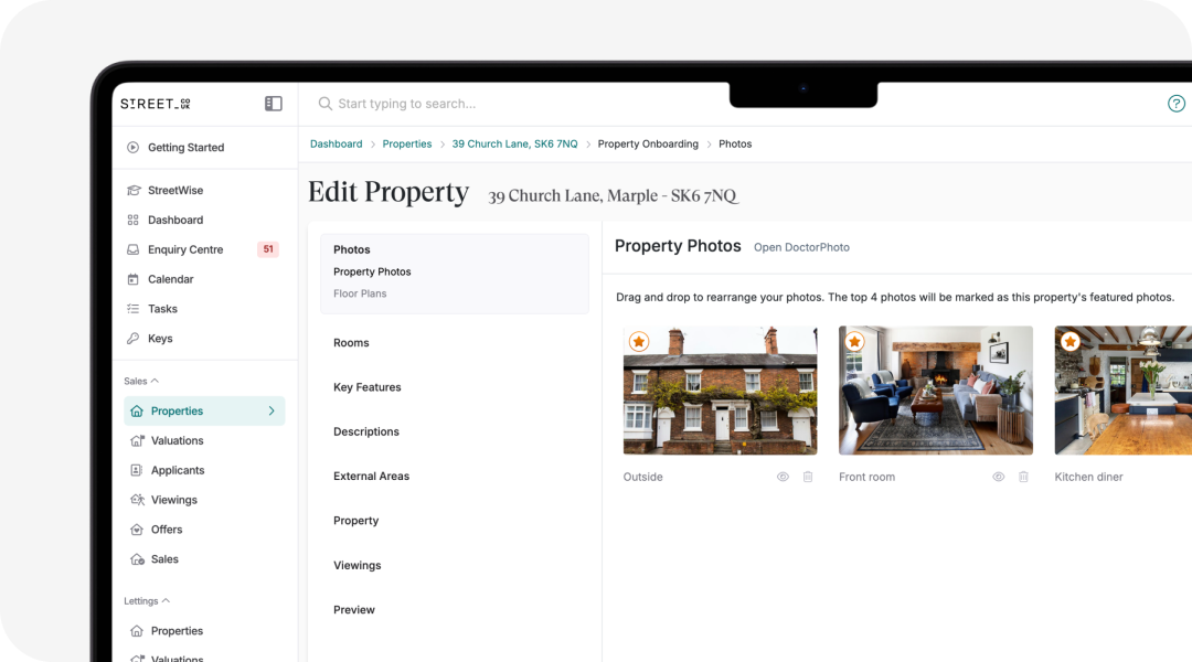 Use your photos and floorplans when, and wherever you want