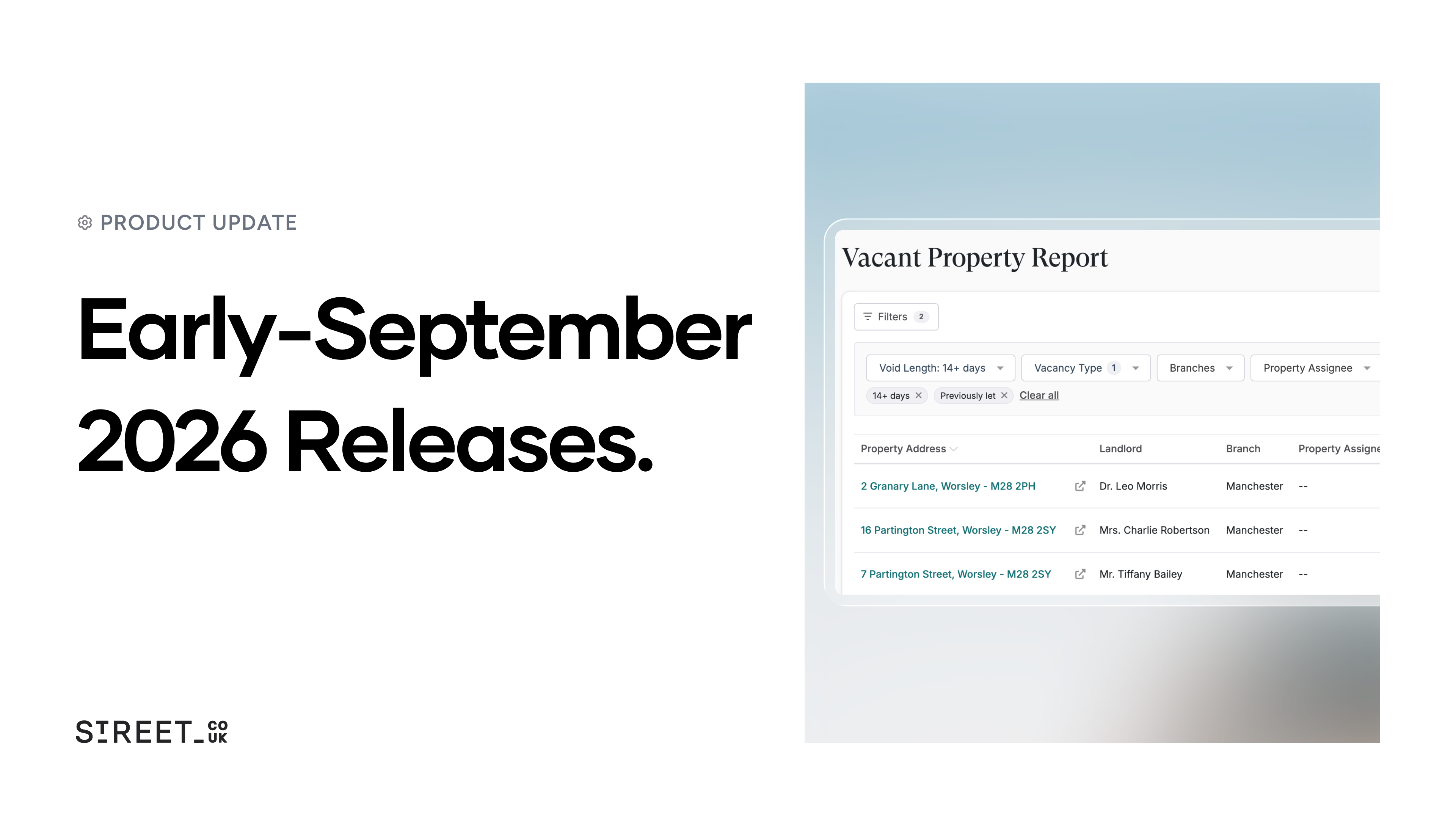 Product Update - Early September 2026