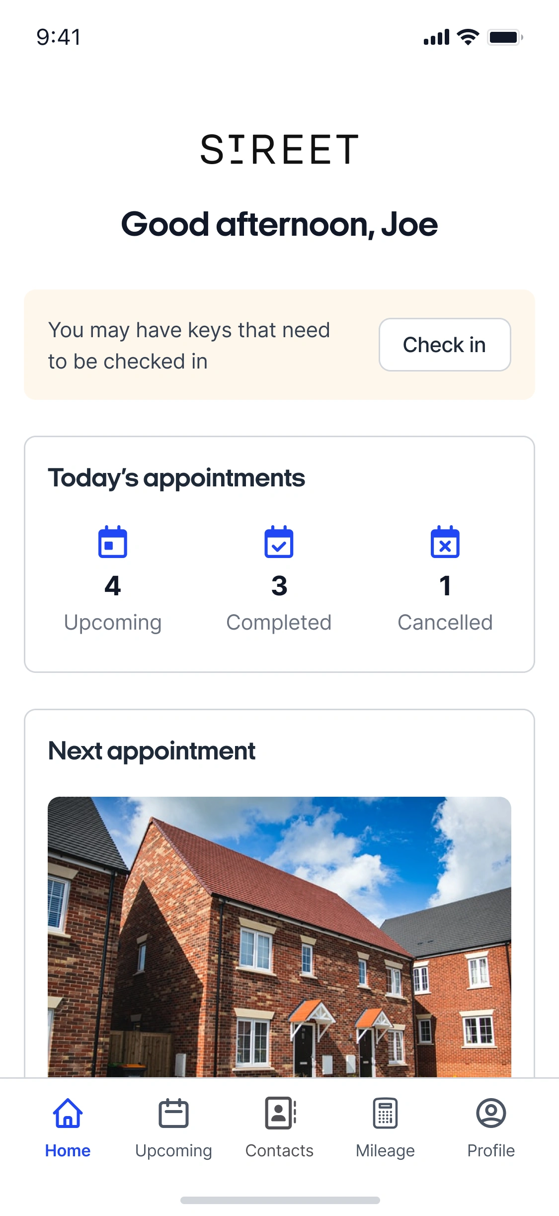 Agent app CRM on mobile