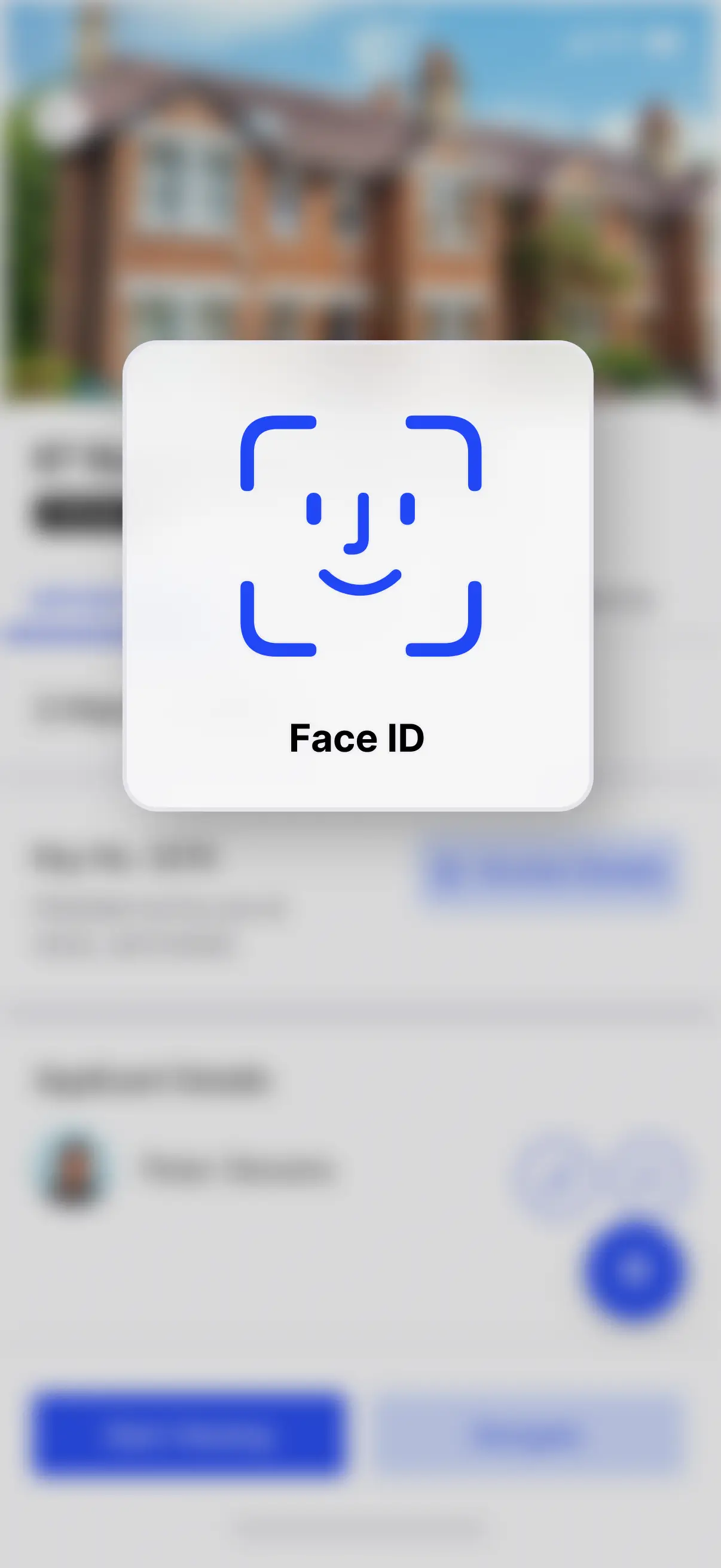 Agent App Face ID security