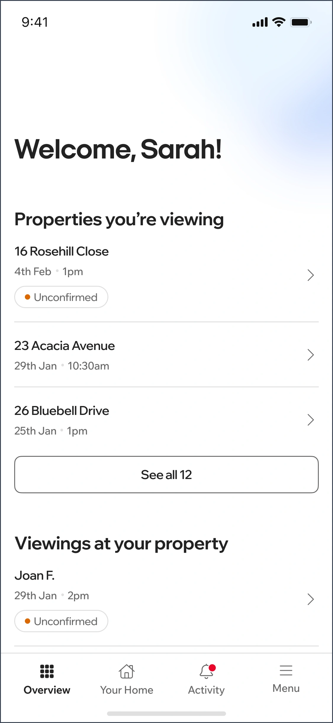 Automated viewing reminders