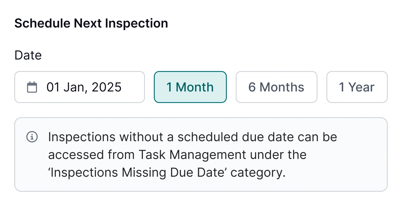 Street.co.uk Auto-scheduled Inspections
