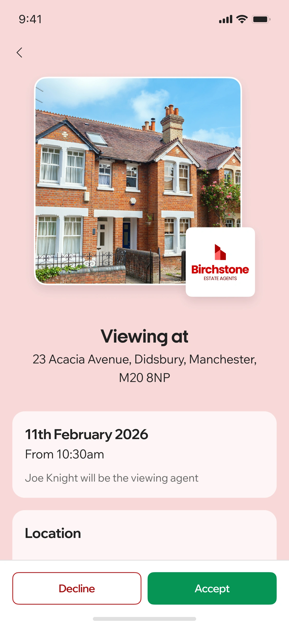 Client App viewing experience
