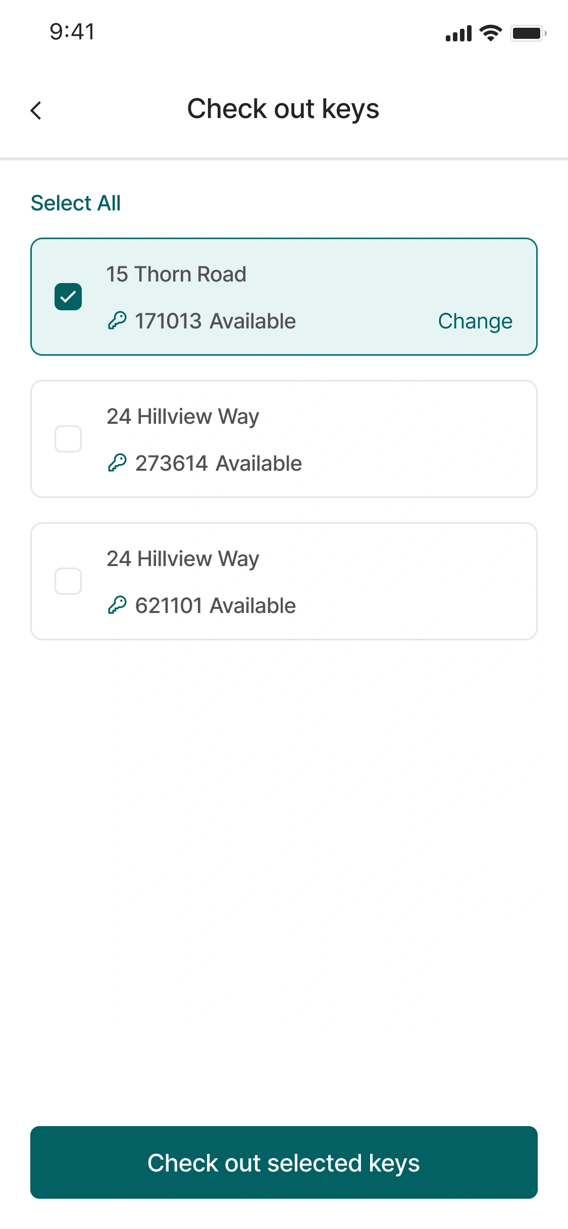 Key tracking in Street.co.uk