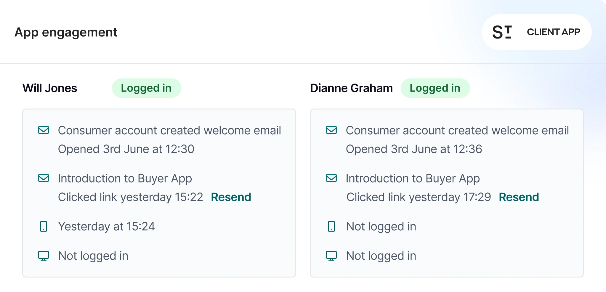 Client App Engagement Card headline image