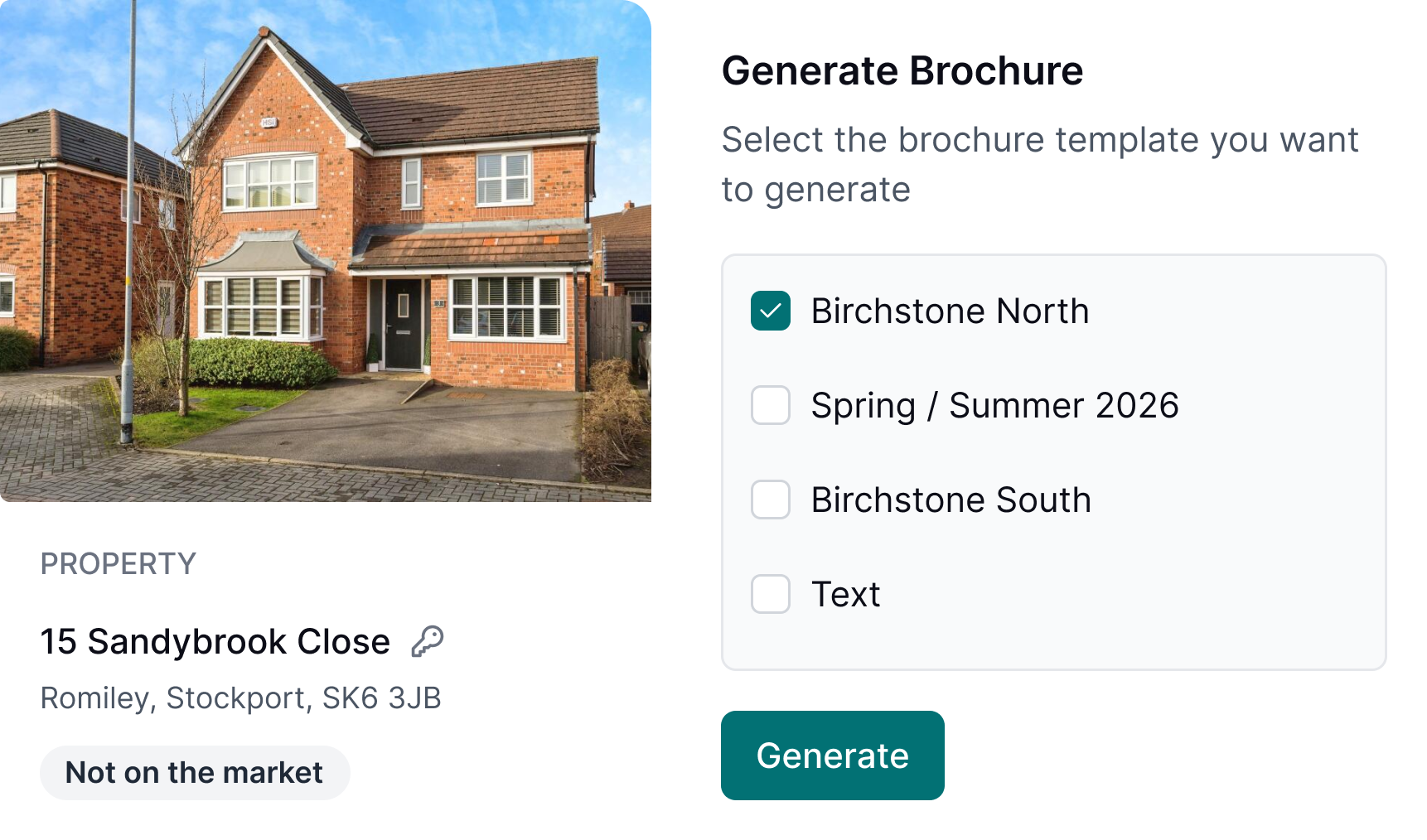 Street branded materials and cross-device CRM