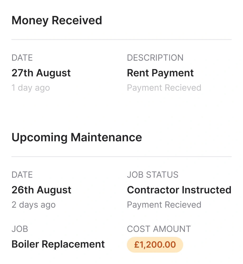 Street.co.uk Payment Timing Alerts