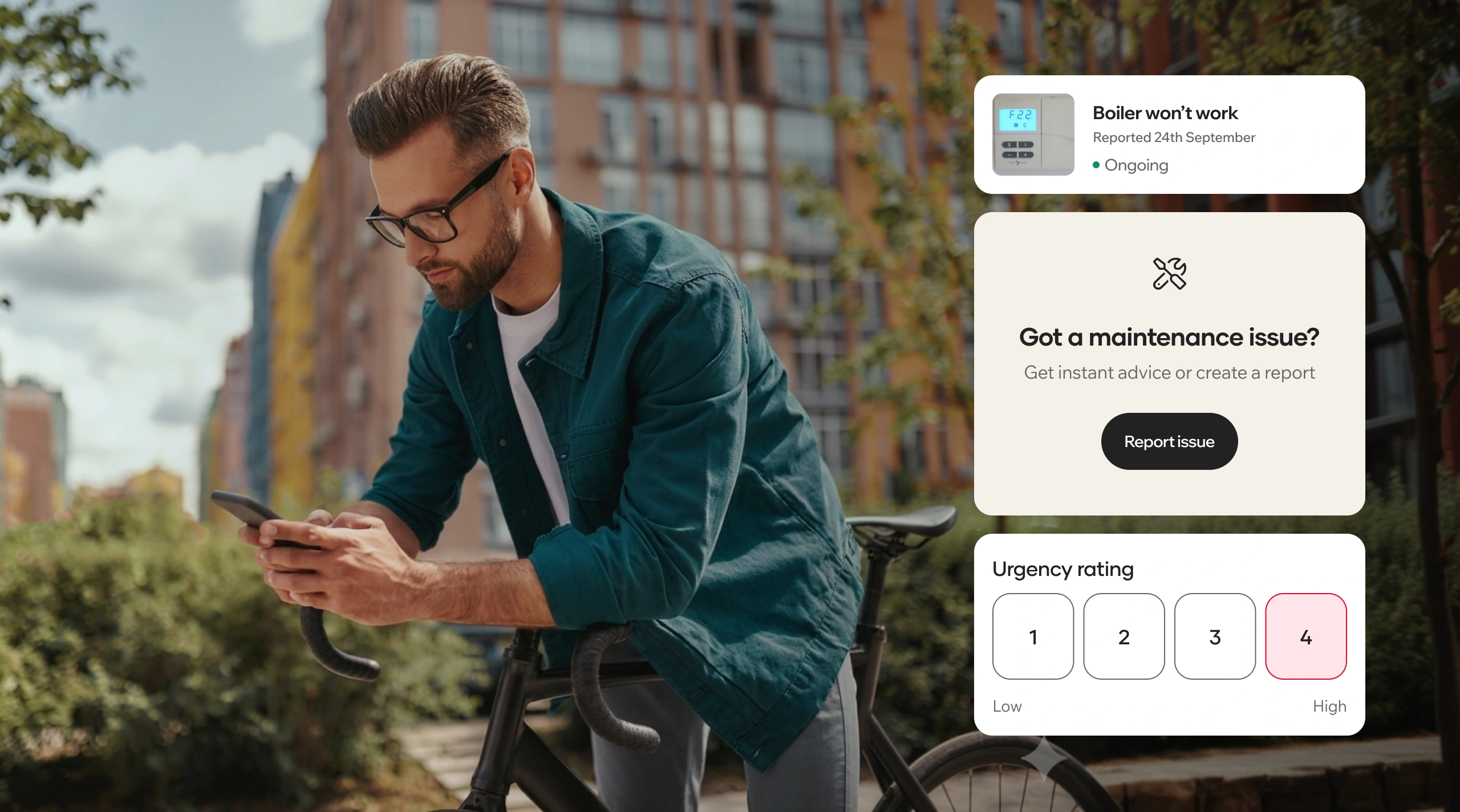 Tenant app highlights
